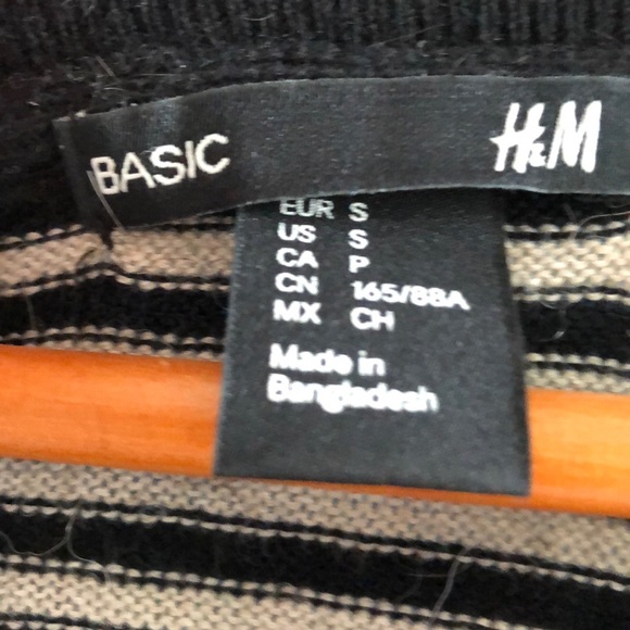 H&M striped sweater dress - Picture 2 of 3